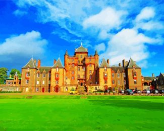 Thirlestane Castle Scotland Diamond Painting art