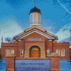 Utah Vernal Temple Diamond Painting art