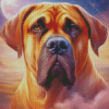 Boerboel Dog Diamond Painting