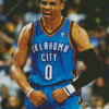 Russel Westbrook Diamond Painting art