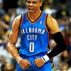 Russel Westbrook Diamond Painting art