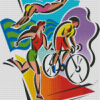 Triathlon Sport Art Diamond Painting art