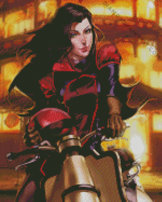 Asami Sato From Avatar Diamond Paintings