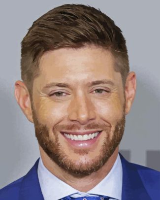 Close Up Jensen Ackles Diamond Paintings