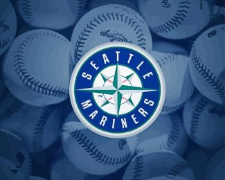 Seattle Mariners Baseball Team Logo Diamond Paintings