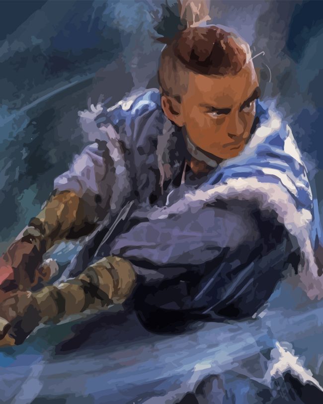 Aesthetic Sokka Art Diamond Paintings