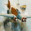 Aesthetic Torpedo Plane Diamond Paintings