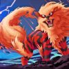 Cool Arcanine Pokemon Diamond Paintings