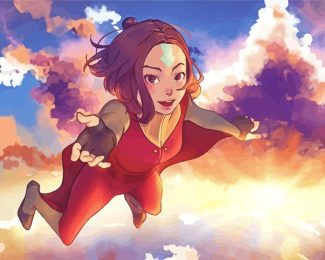 Flying Jinora Diamond Paintings