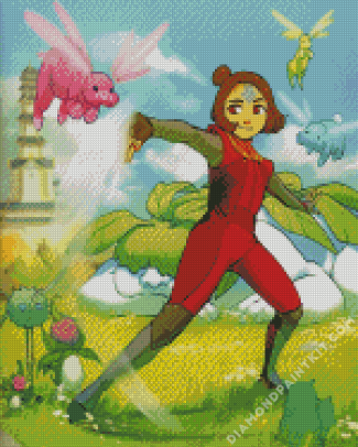 Cute Jinora Diamond Paintings