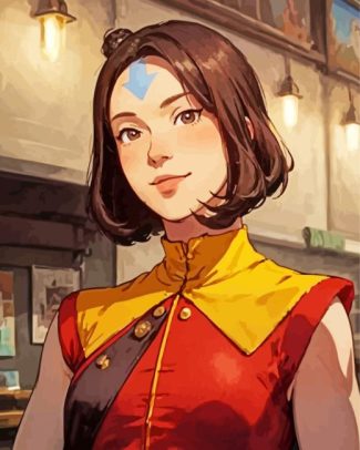 Jinora Diamond Painting art