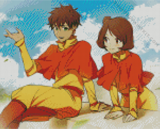 Kai And Jinora Diamond Paintings