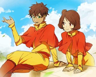 Kai And Jinora Diamond Paintings