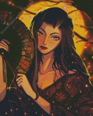 Pretty Asami Sato Diamond Paintings