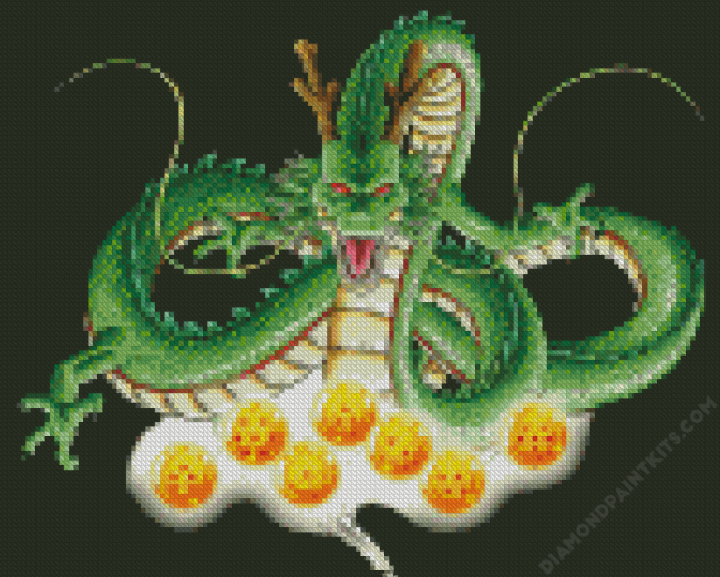 Shenron Dragon Ball Diamond Paintings