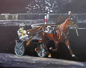 Aesthetic Harness Racing Diamond Paintings