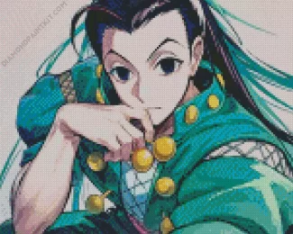 Aesthetic Illumi Zoldyck Diamond Paintings