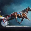 Cool Harness Racing Diamond Paintings