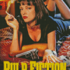 Pulp Fiction Poster Art Diamond Painting