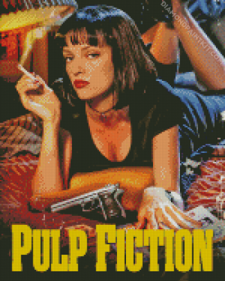 Pulp Fiction Poster Art Diamond Painting