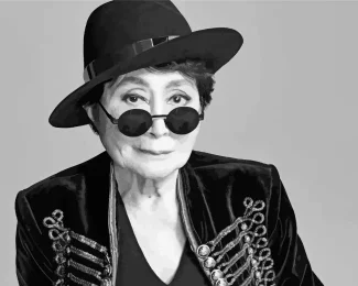 Yoko Ono Diamond Painting