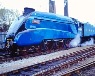 A4 Steam Locomotive Bittern Diamond Painting