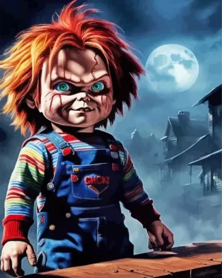 Aesthetic Chucky Diamond Painting