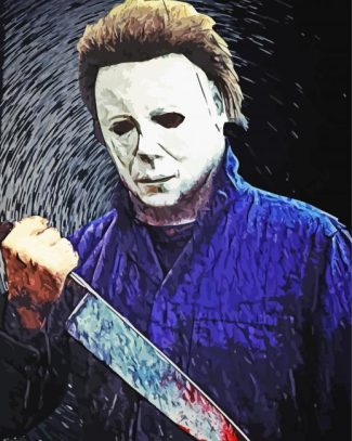 Michael Myers Diamond Painting