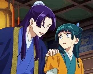 The Apothecary Diaries Characters Diamond Painting