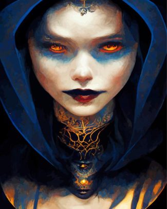 Aesthetic Evil Witch Diamond Painting