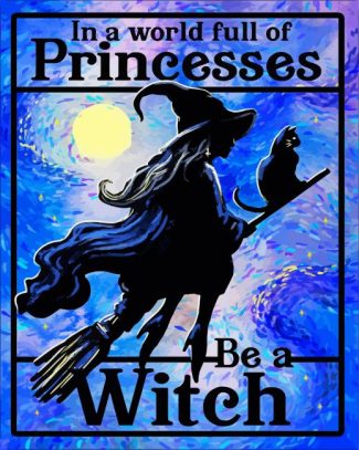 Be A Witch Diamond Painting