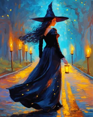 Aesthetic Witch Diamond Painting