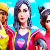 Fortnite Girls Diamond Painting