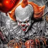 Scary Halloween Clown Diamond Painting