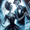 Skeleton Wedding Art Diamond Painting