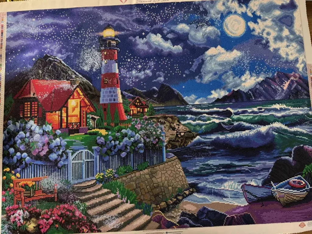 How to Stay Motivated During Large Diamond Painting Projects