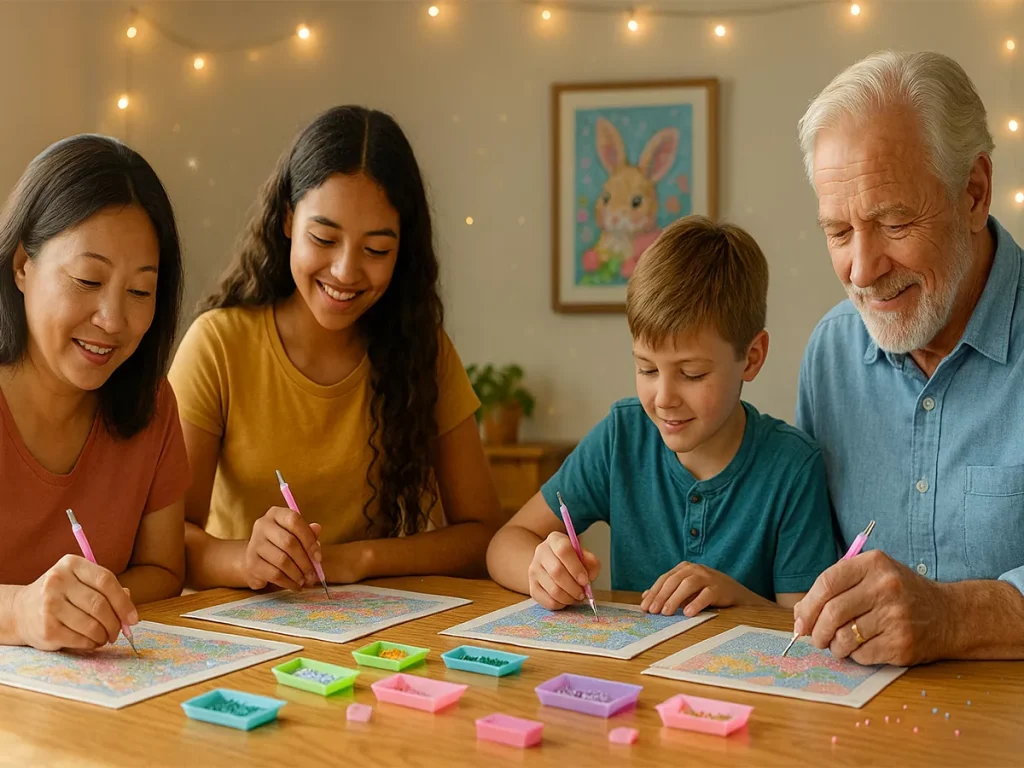 Join the Sparkle How Diamond Painting Brings People Together