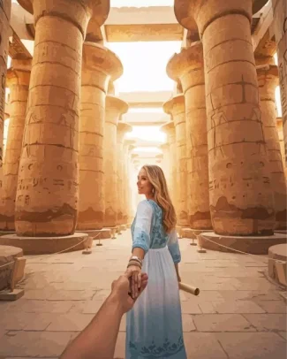 Follow Me To Egypt Diamond Painting