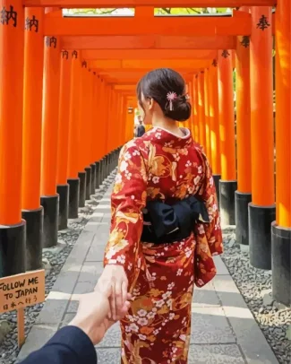 Follow Me To Japan Diamond Painting