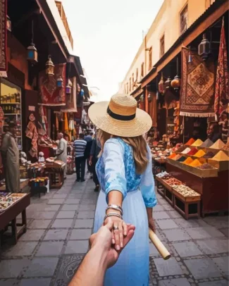 Follow Me To Morocco Diamond Painting