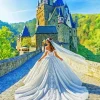 Bride In Eltz Castle Diamond Painting