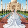Bride In India Diamond Painting