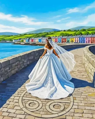 Bride In Kinsale Diamond Painting