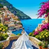 Bride In Positano Diamond Painting
