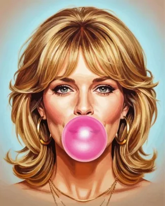 Farrah Fawcett Diamond Painting