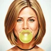 Jennifer Aniston. paint by numbers