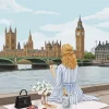 Lady In London Diamond Painting