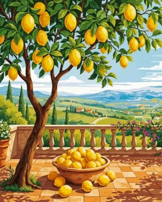 Lemon Tree Diamond Painting