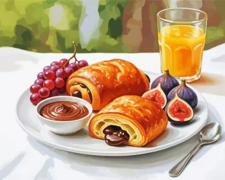 Tasty Breakfast Diamond Painting