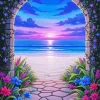 Tropical Sunset Diamond Painting